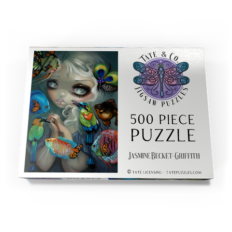 Darstellung des Puzzle Motivs Poissons Volants Les Oiseaux - Jasmine Becket-Griffith Poissons Volants Les Oiseaux - Jasmine Becket-Griffith 500 Puzzle Schachtel Ansicht3