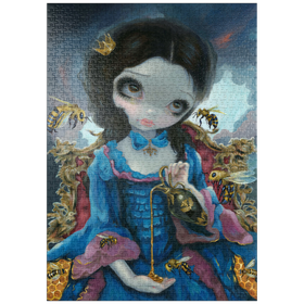 Darstellung des Puzzle Motivs Queen of Bees - Jasmine Becket-Griffith - Puzzleteile: 1000