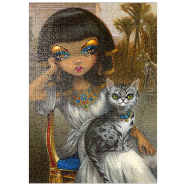 Darstellung des Puzzle Motivs puzzleplate Sanura - Jasmine Becket-Griffith 500 Puzzle