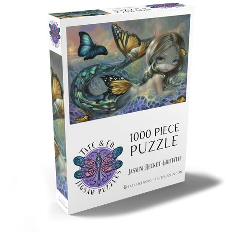 Darstellung des Puzzle Motivs Sea Monarch Mermaid - Jasmine Becket-Griffith Sea Monarch Mermaid - Jasmine Becket-Griffith 1000 Puzzle Schachtel Ansicht2
