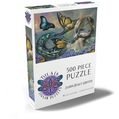 Darstellung des Puzzle Motivs Sea Monarch Mermaid - Jasmine Becket-Griffith Sea Monarch Mermaid - Jasmine Becket-Griffith 500 Puzzle Schachtel Ansicht2