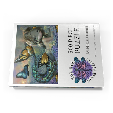 Darstellung des Puzzle Motivs Sea Monarch Mermaid - Jasmine Becket-Griffith 500 Puzzle Schachtel Ansicht3