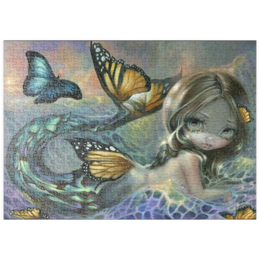 Darstellung des Puzzle Motivs puzzleplate Sea Monarch Mermaid - Jasmine Becket-Griffith 500 Puzzle