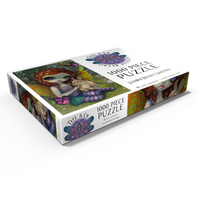 Alternative Darstellung des Puzzle-Motivs Spring Fairy - Jasmine Becket-Griffith – Puzzleteile: 1000