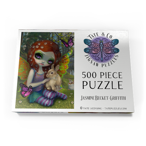 Darstellung des Puzzle Motivs Spring Fairy - Jasmine Becket-Griffith Spring Fairy - Jasmine Becket-Griffith 500 Puzzle Schachtel Ansicht3