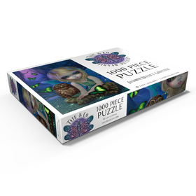 Alternative Darstellung des Puzzle-Motivs Summer Fairy - Jasmine Becket-Griffith – Puzzleteile: 1000