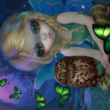 Darstellung des Puzzle Motivs Summer Fairy - Jasmine Becket-Griffith 1000 Puzzle 3D Modell