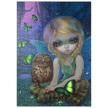Darstellung des Puzzle Motivs puzzleplate Summer Fairy - Jasmine Becket-Griffith 500 Puzzle