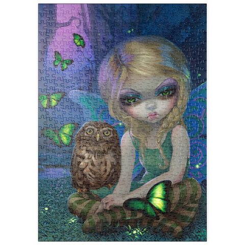 Darstellung des Puzzle Motivs Summer Fairy - Jasmine Becket-Griffith puzzleplate Summer Fairy - Jasmine Becket-Griffith 500 Puzzle