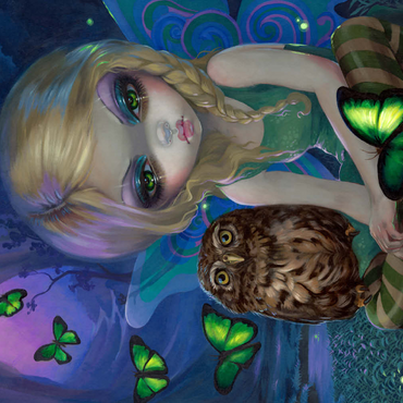 Darstellung des Puzzle Motivs Summer Fairy - Jasmine Becket-Griffith 500 Puzzle 3D Modell