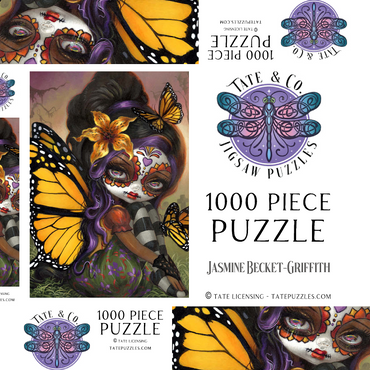 Darstellung des Puzzle Motivs Sweet Isabella Fairy - Jasmine Becket-Griffith 1000 Puzzle Schachtel 3D Modell