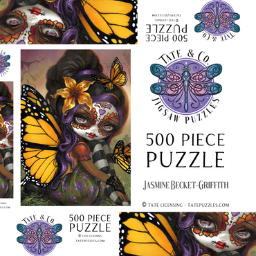 Darstellung des Puzzle Motivs Sweet Isabella Fairy - Jasmine Becket-Griffith 500 Puzzle Schachtel 3D Modell