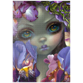 Darstellung des Puzzle-Motivs The Language of Flowers 3 - Jasmine Becket-Griffith – Puzzleteile: 1000