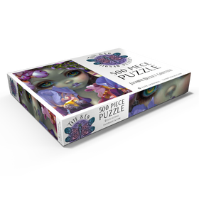 Darstellung des Puzzle Motivs The Language of Flowers 3 - Jasmine Becket-Griffith - Puzzleteile: 500