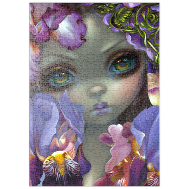 Darstellung des Puzzle Motivs puzzleplate The Language of Flowers 3 - Jasmine Becket-Griffith 500 Puzzle