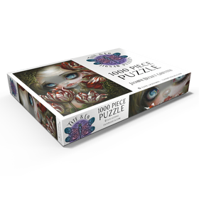 Alternative Darstellung des Puzzle-Motivs The Language of Flowers 4 - Jasmine Becket-Griffith – Puzzleteile: 1000