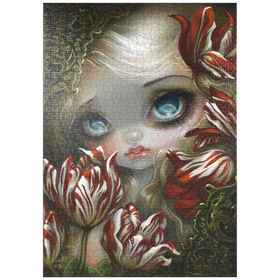 Darstellung des Puzzle-Motivs The Language of Flowers 4 - Jasmine Becket-Griffith – Puzzleteile: 1000