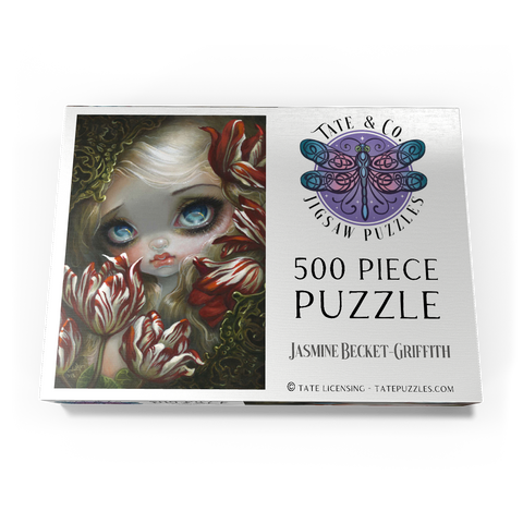 Darstellung des Puzzle Motivs The Language of Flowers 4 - Jasmine Becket-Griffith The Language of Flowers 4 - Jasmine Becket-Griffith 500 Puzzle Schachtel Ansicht3
