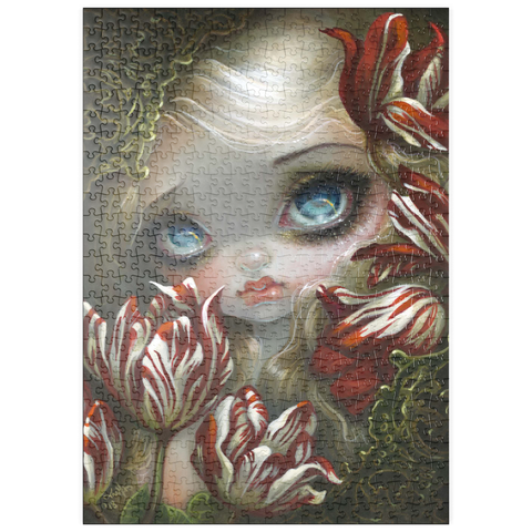Darstellung des Puzzle Motivs The Language of Flowers 4 - Jasmine Becket-Griffith puzzleplate The Language of Flowers 4 - Jasmine Becket-Griffith 500 Puzzle