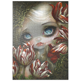 Darstellung des Puzzle Motivs The Language of Flowers 4 - Jasmine Becket-Griffith - Puzzleteile: 500