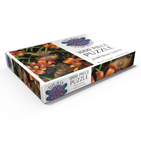 Alternative Darstellung des Puzzle-Motivs The Language of Flowers 5 - Jasmine Becket-Griffith – Puzzleteile: 1000