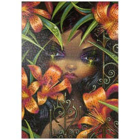 Darstellung des Puzzle-Motivs The Language of Flowers 5 - Jasmine Becket-Griffith – Puzzleteile: 1000