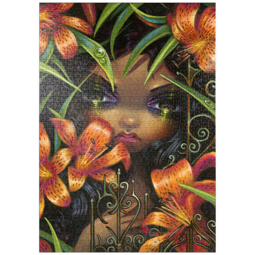 Darstellung des Puzzle Motivs puzzleplate The Language of Flowers 5 - Jasmine Becket-Griffith 1000 Puzzle