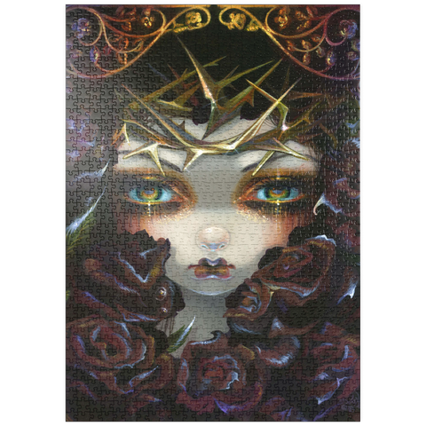 Darstellung des Puzzle Motivs The Language of Flowers 6 - Jasmine Becket-Griffith puzzleplate The Language of Flowers 6 - Jasmine Becket-Griffith 1000 Puzzle