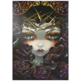 Darstellung des Puzzle Motivs The Language of Flowers 6 - Jasmine Becket-Griffith - Puzzleteile: 1000