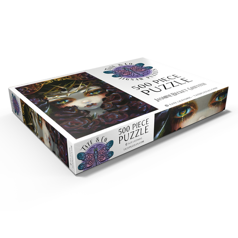 Darstellung des Puzzle Motivs The Language of Flowers 6 - Jasmine Becket-Griffith The Language of Flowers 6 - Jasmine Becket-Griffith 500 Puzzle Schachtel Ansicht1