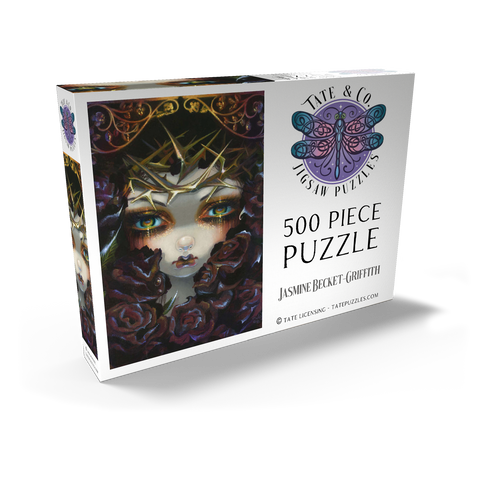 Darstellung des Puzzle Motivs The Language of Flowers 6 - Jasmine Becket-Griffith The Language of Flowers 6 - Jasmine Becket-Griffith 500 Puzzle Schachtel Ansicht2