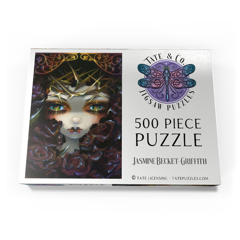Darstellung des Puzzle Motivs The Language of Flowers 6 - Jasmine Becket-Griffith The Language of Flowers 6 - Jasmine Becket-Griffith 500 Puzzle Schachtel Ansicht3