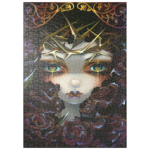 Darstellung des Puzzle Motivs The Language of Flowers 6 - Jasmine Becket-Griffith puzzleplate The Language of Flowers 6 - Jasmine Becket-Griffith 500 Puzzle
