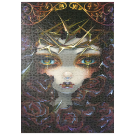 Darstellung des Puzzle Motivs The Language of Flowers 6 - Jasmine Becket-Griffith - Puzzleteile: 500
