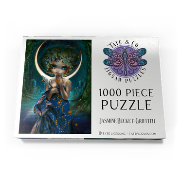 Darstellung des Puzzle Motivs The Moon - Jasmine Becket-Griffith 1000 Puzzle Schachtel Ansicht3