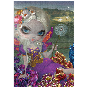 Darstellung des Puzzle-Motivs Drei-Wünsche-Fee - Jasmine Becket-Griffith – Puzzleteile: 1000