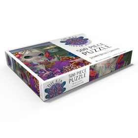 Alternative Darstellung des Puzzle-Motivs Drei-Wünsche-Fee - Jasmine Becket-Griffith – Puzzleteile: 500