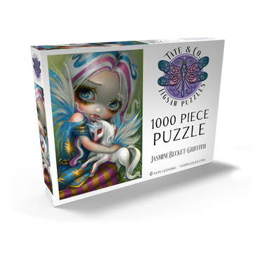 Darstellung des Puzzle Motivs Twilight Delight Fairy with Unicorn  - Jasmine Becket-Griffith 1000 Puzzle Schachtel Ansicht2