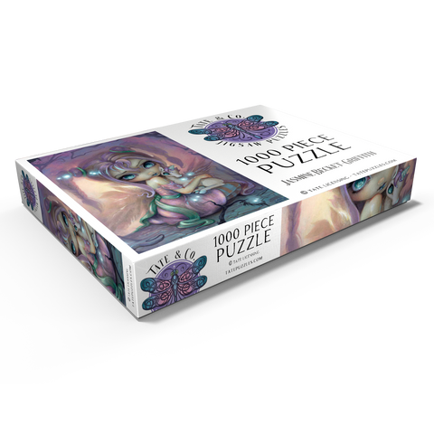 Darstellung des Puzzle Motivs Unicorn Sunset Fairy - Jasmine Becket-Griffith Unicorn Sunset Fairy - Jasmine Becket-Griffith 1000 Puzzle Schachtel Ansicht1