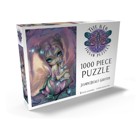 Darstellung des Puzzle Motivs Unicorn Sunset Fairy - Jasmine Becket-Griffith Unicorn Sunset Fairy - Jasmine Becket-Griffith 1000 Puzzle Schachtel Ansicht2