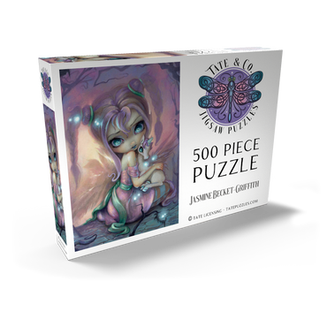 Darstellung des Puzzle Motivs Unicorn Sunset Fairy - Jasmine Becket-Griffith 500 Puzzle Schachtel Ansicht2