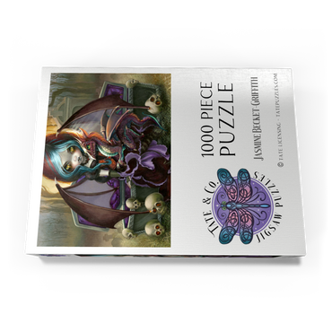 Darstellung des Puzzle Motivs Vampire Dragonling - Jasmine Becket-Griffith 1000 Puzzle Schachtel Ansicht3