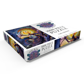 Darstellung des Puzzle Motivs All that Is Dragon - Carla Morrow - Puzzleteile: 1000