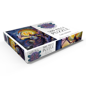 Darstellung des Puzzle Motivs All that Is Dragon - Carla Morrow - Puzzleteile: 500