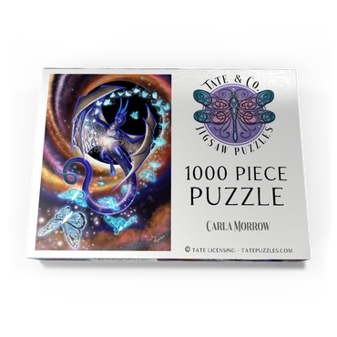 Darstellung des Puzzle Motivs Chaos of Creation Dragon - Carla Morrow 1000 Puzzle Schachtel Ansicht3