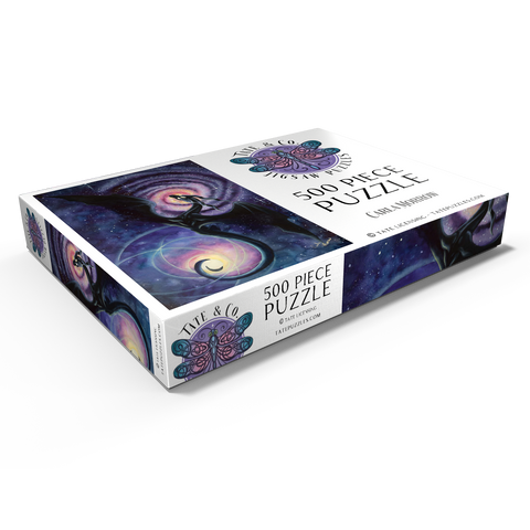 Darstellung des Puzzle Motivs Mistress of Infinity Dragon - Carla Morrow Mistress of Infinity Dragon - Carla Morrow 500 Puzzle Schachtel Ansicht1