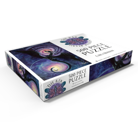 Darstellung des Puzzle Motivs Mistress of Infinity Dragon - Carla Morrow - Puzzleteile: 500