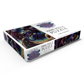 Darstellung des Puzzle Motivs Strength of Light Dragon - Carla Morrow - Puzzleteile: 1000