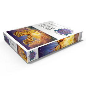 Alternative Darstellung des Puzzle-Motivs Frühmorgendlicher Flug des Sonnendrachens - Carla Morrow – Puzzleteile: 1000