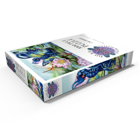 Darstellung des Puzzle Motivs Jewels Upon the Water Dragon - Carla Morrow - Puzzleteile: 1000